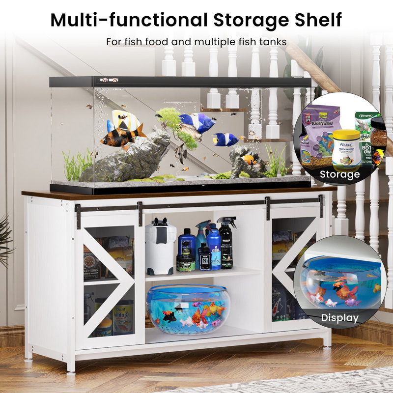 Multiple fish tank stand best sale